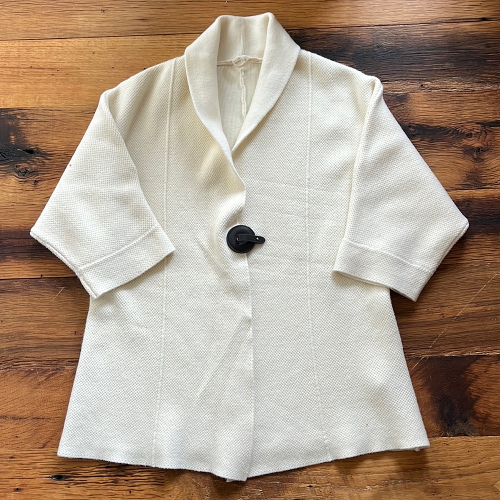🌺 Soft Surroundings Cream Cardigan Sweater